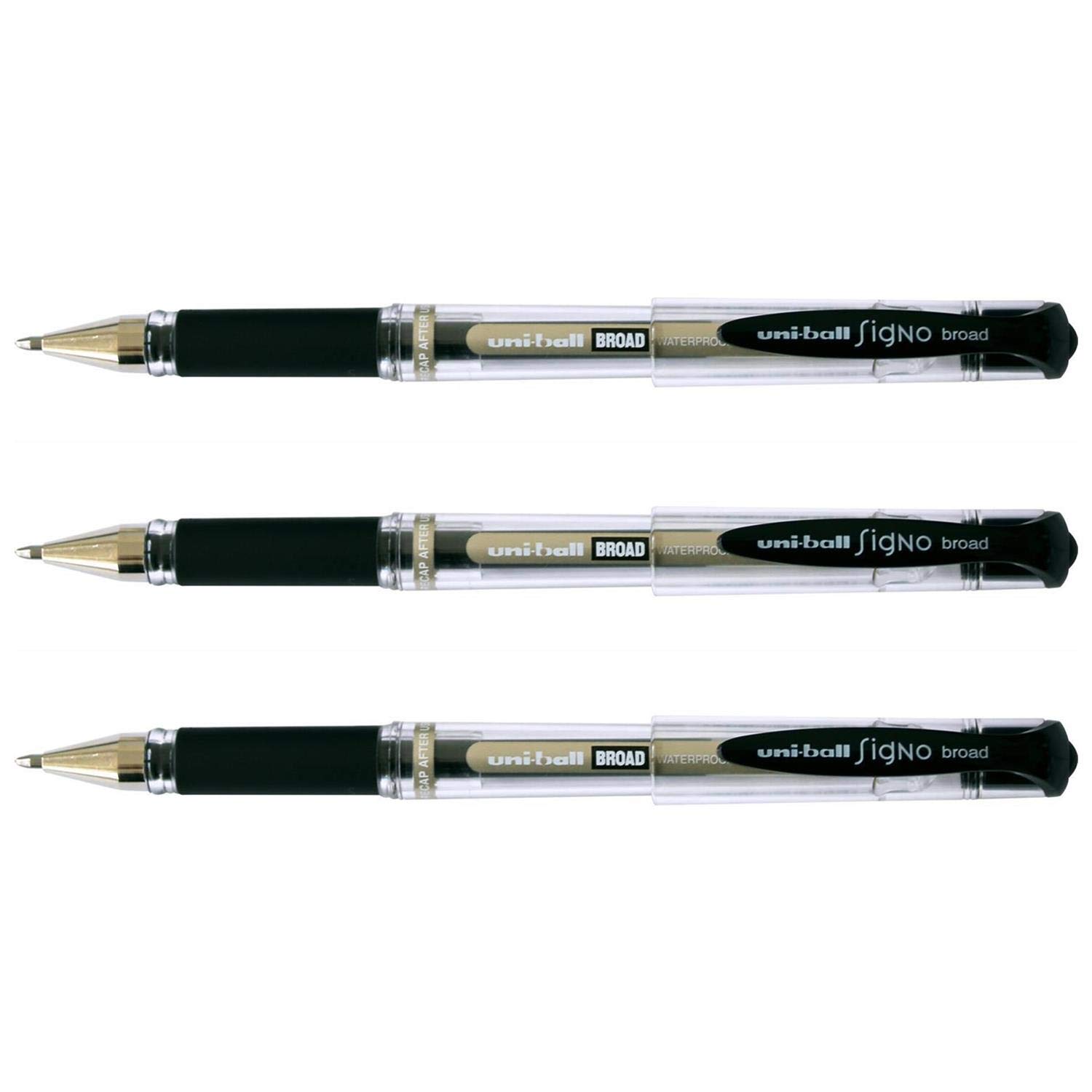 Lápices De Gel Uni Ball Signo Broad 153 Lápiz Gel Uni Ball Signo Broad 153 Blanco