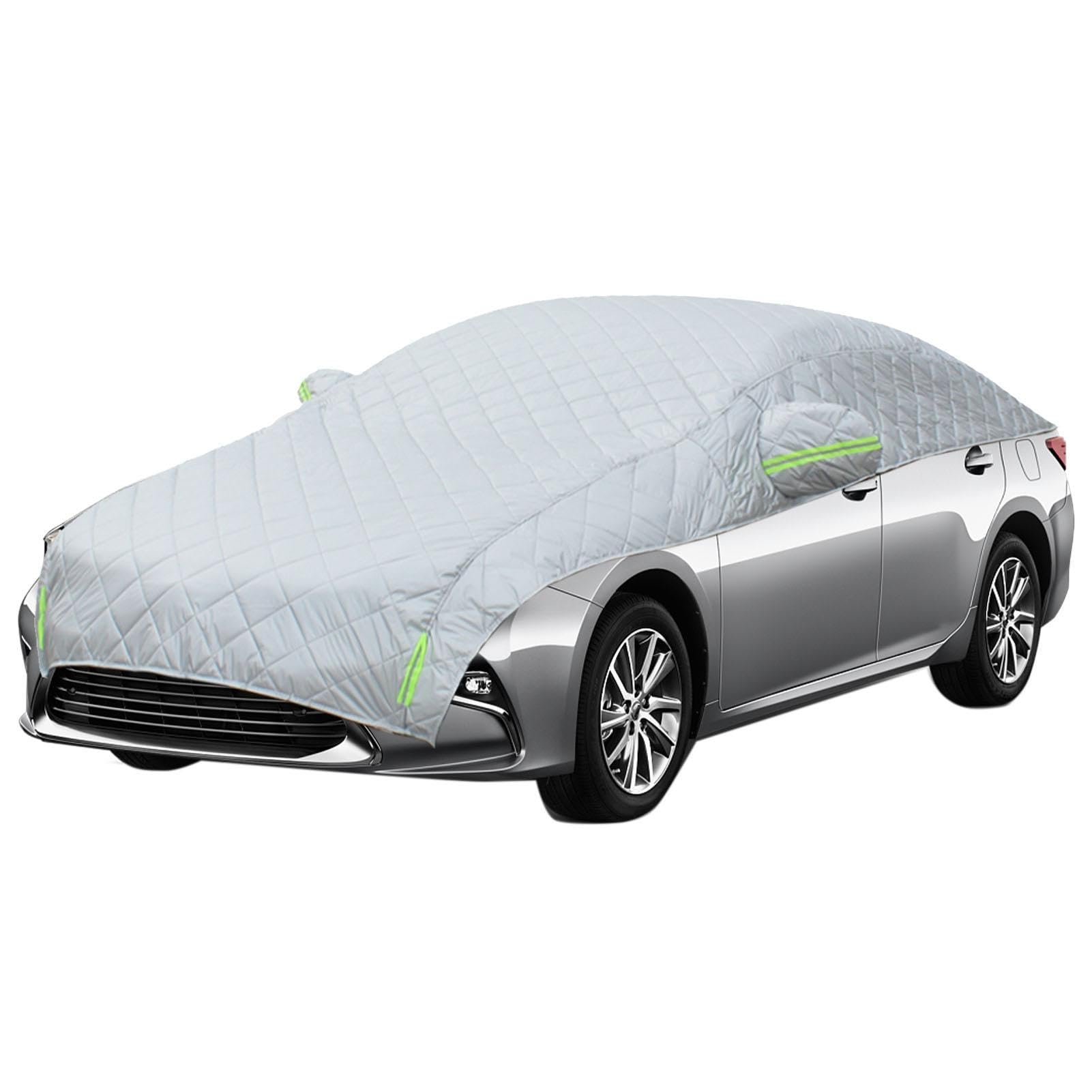 Cubierta para carrocería a prueba de polvo, cubierta de nieve con | revestimiento de plata, cubierta de lluvia | cubierta de coche resistente a los arañazos cubierta de carrocería, cubierta de