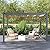Aoxun 10'x12' Outdoor Pergola, Upgraded Canopy with Adjustable Roof, Metal Patio Pergola with Brown Shade Cover for Backyard, Garden and Deck