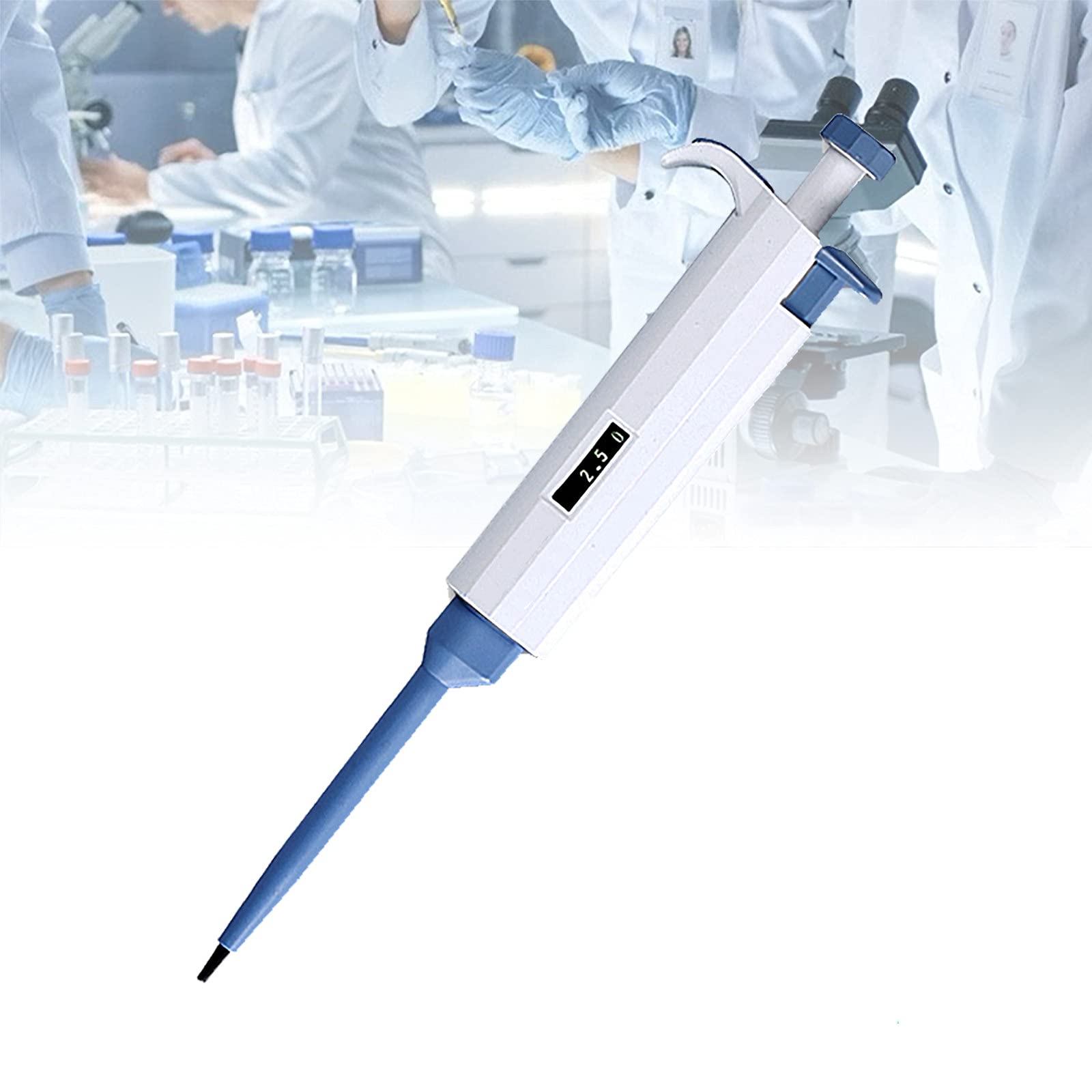 Buy Micropipette/Pipettor Single Channel,Adjustable Lab Pipettes,Manual