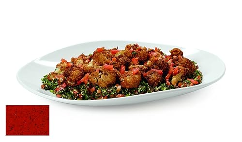 Miniatura 5 de Osslo - Platos para servir y exhibición de GET, aptos para lavavajillas, melamina resistente a roturas, Chili