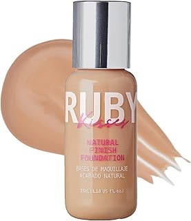 Ruby Kisses Base líquida de cobertura media, ...