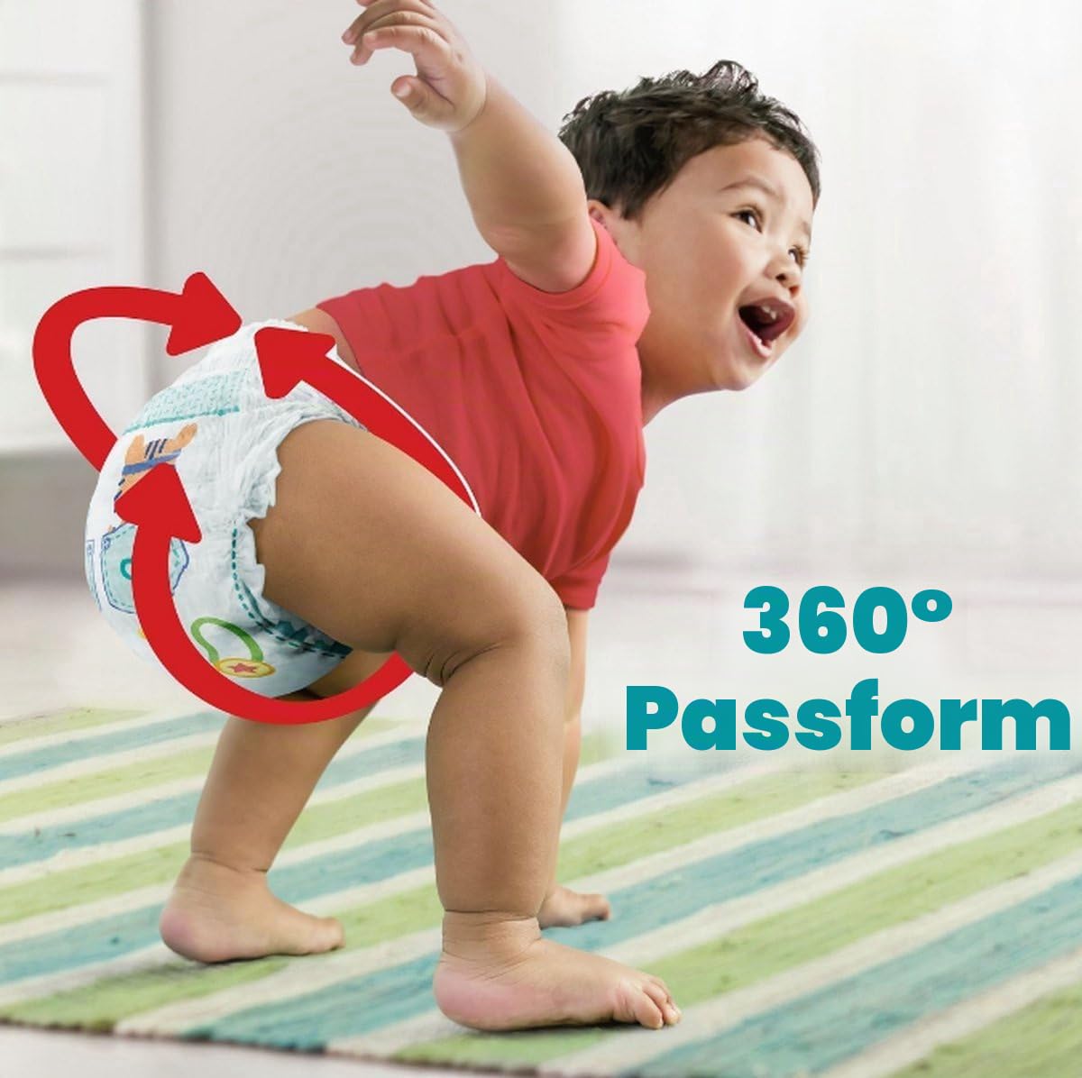 Pampers Baby-Dry Pants Windelhosen Größe 5-92 Windelhosen (11-17 kg)