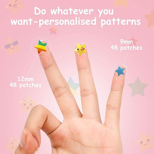 Miniatura 5 de 96 parches lindos parches de espinillas de estrella, parches de espinillas faciales, parches curativos del acné, parches hidrocoloides para el acné