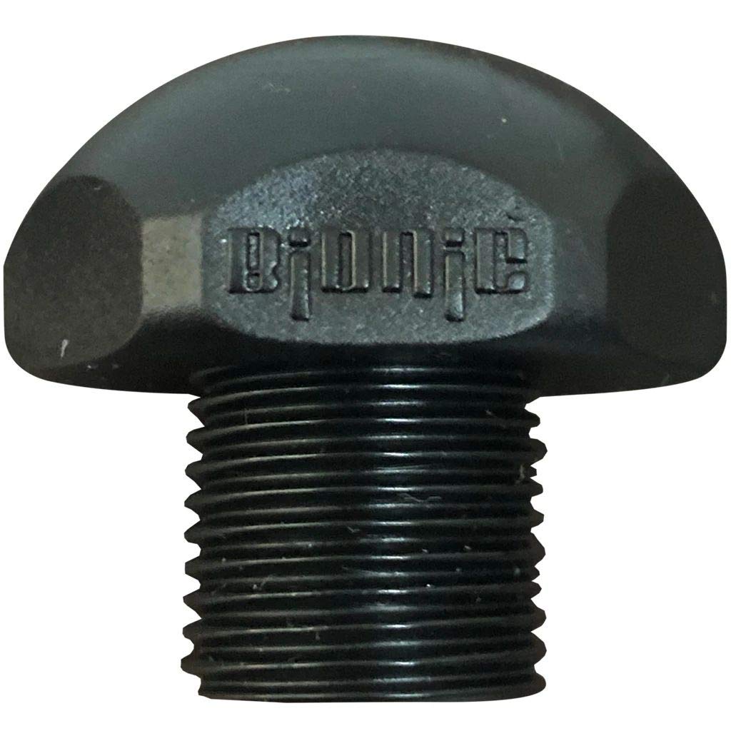 Bionic Roller Skates Replacement Toe Plug, Black