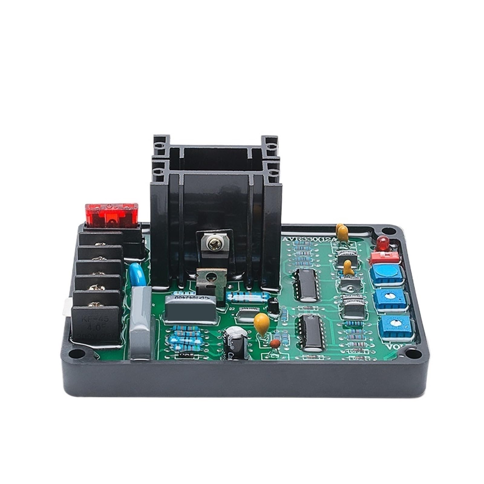 Regulador de voltaje del generador AVR GAVR 12A, motor sin escobillas, alternador de CA