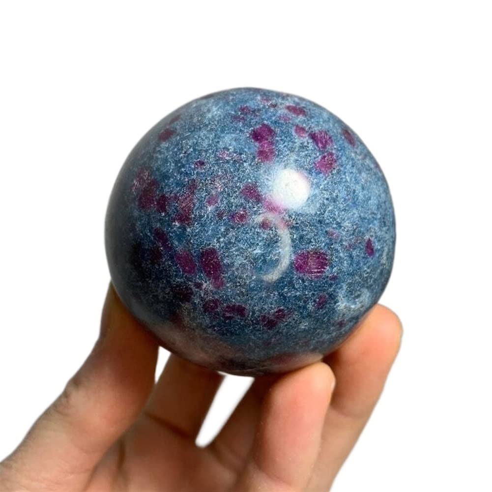 Sphère en cristal naturel de 6-7 cm pour la méditation et décoration Feng Shui de maison
