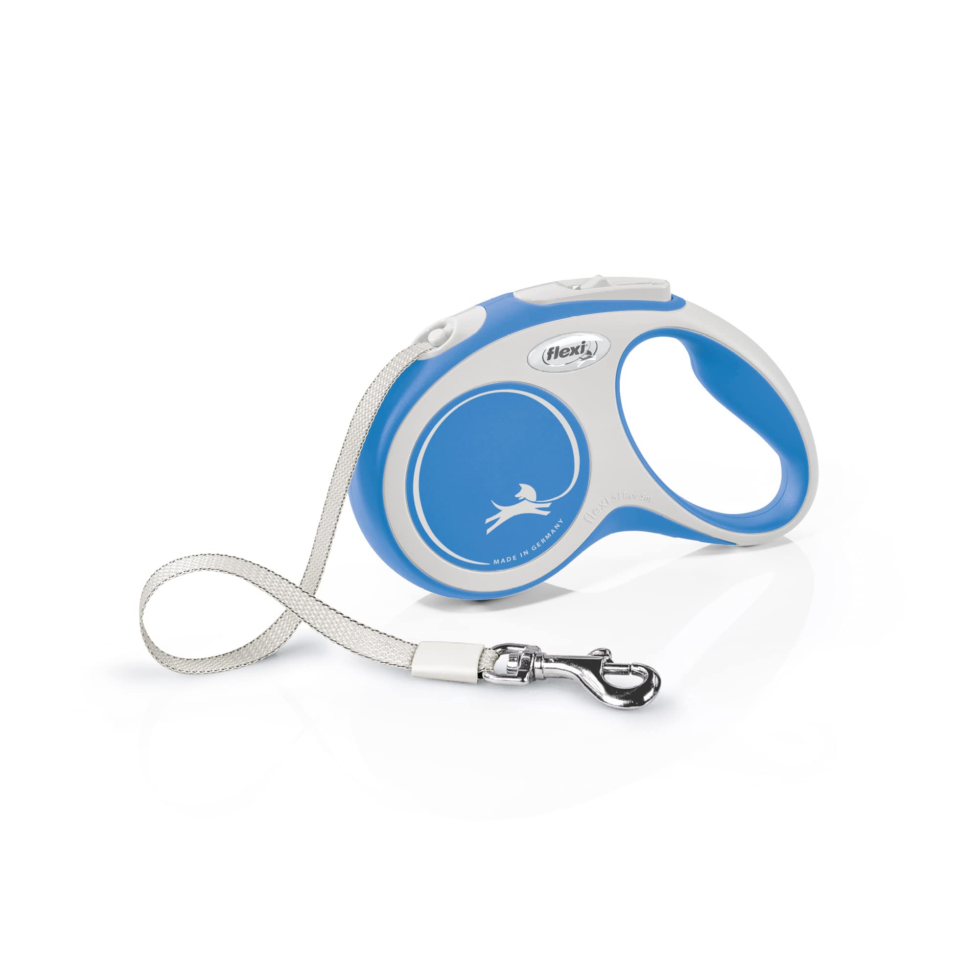 Kerbl Flexi Guinzaglio New Comfort per cani fino a 15 kg, colore blu