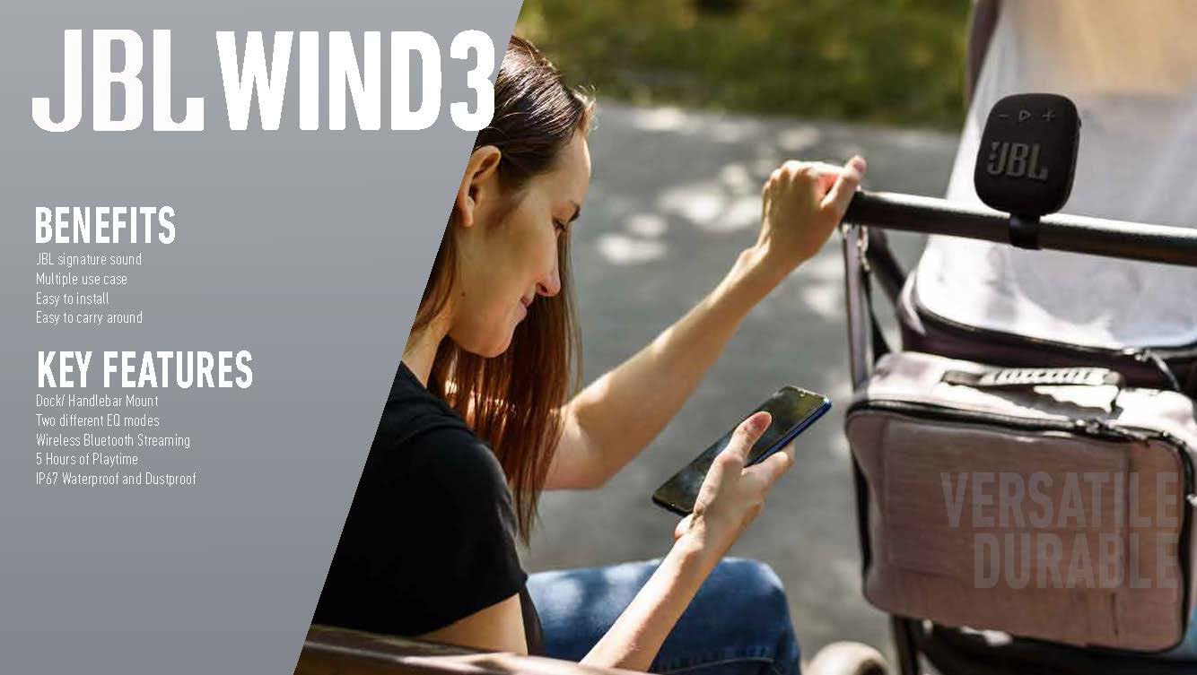 Jbl Wind 3S Fahrrad Lautsprecher Bluetooth – Bild 6