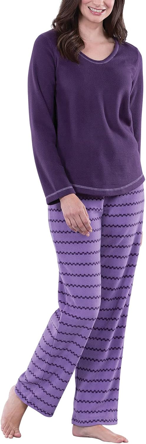 PajamaGram Fleece Womens Pajamas - Winter Pajamas For Women, Pullover Top