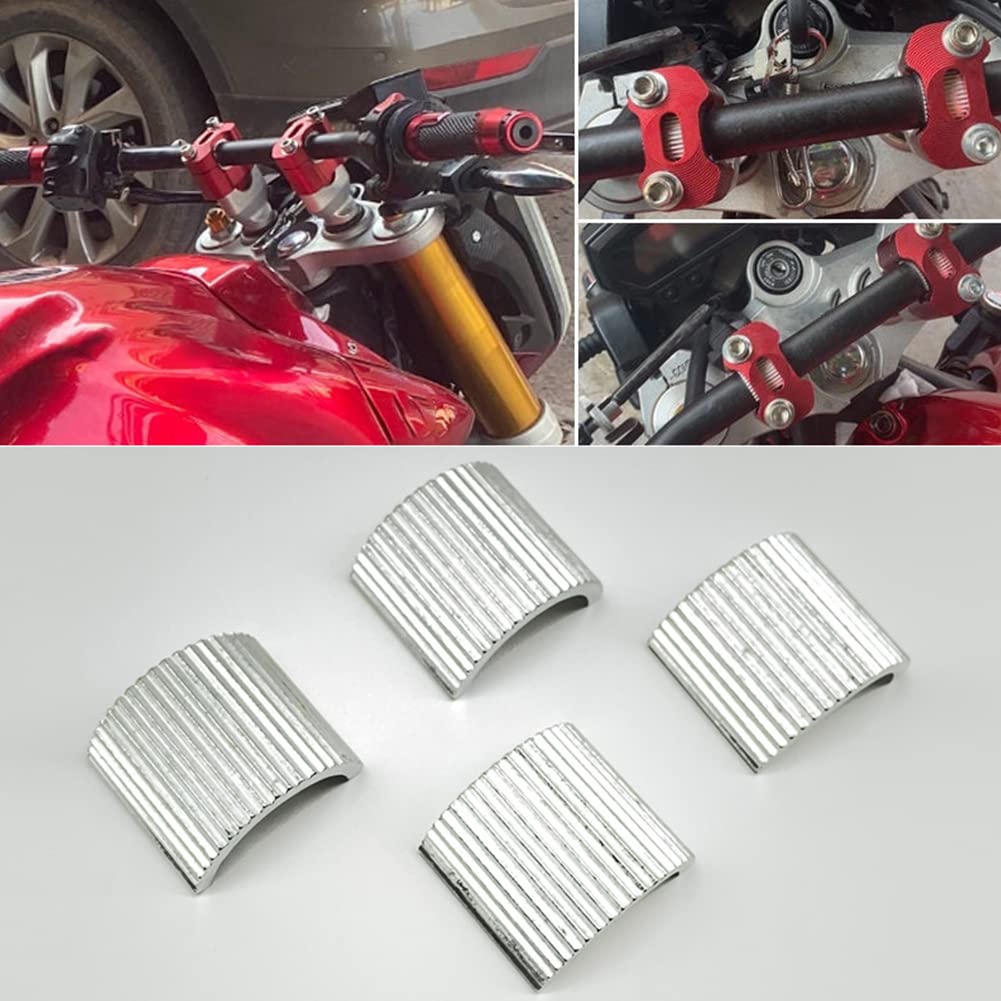 Entretoise De Guidon De Vélo Zone De Serrage Moto Plaque De Conversion