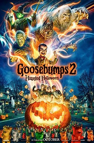 Amazon Goosebumps 2 ホーンテッドハロウィンポスター 27x40 オリジナル D S 映画ポスター アートフレーム ポスター オンライン通販