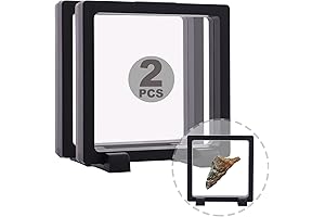 Double 4x3" 3D Floating Display Case