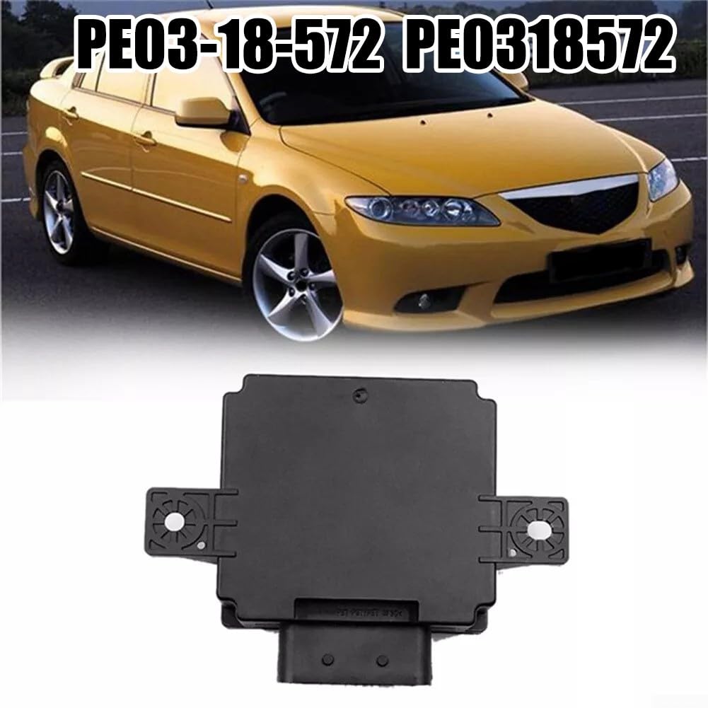 Unidad de control del ECU del coche Convertidor DC-DC PE03-18-572 para Mazda 2 3 6 CX-3 CX-5 CX-8 2012-2018 plástico negro alta confiabilidad fácil instalación OEM pieza de repuesto