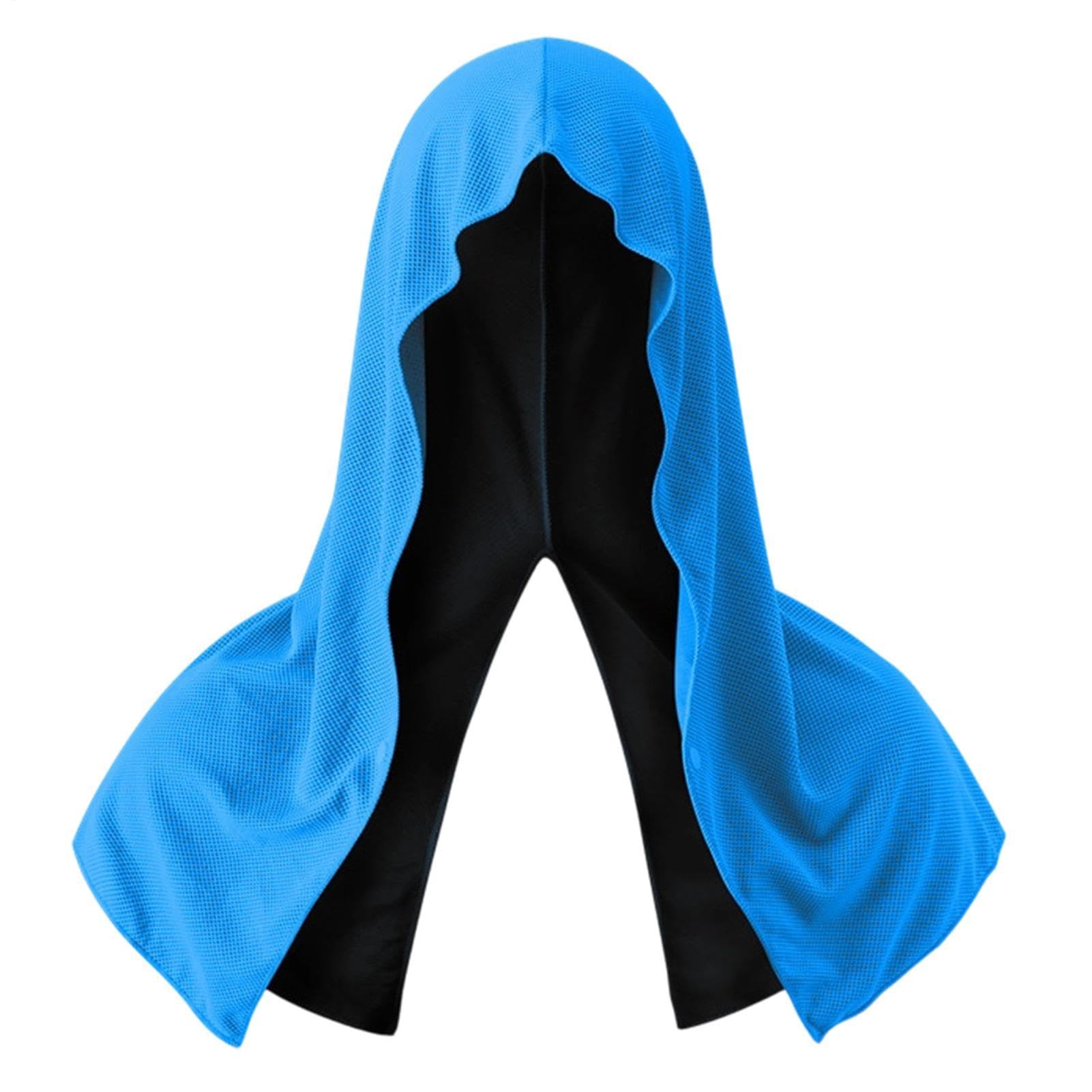 Asciugamano Rinfrescante Con Cappuccio Sciarpa Con Cappuccio Traspirante | Asciugamani Rinfrescanti Sportivi Per Corsa Yoga Tennis Calcio Trekking