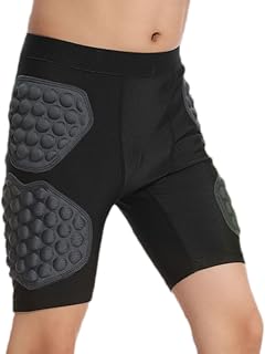 Pantalones cortos atléticos para, pantalones cortos acolchados de cadera acolchados, pantalones cortos de compresión transpirables con acolchado en la cadera, pantalones cortos de compresión