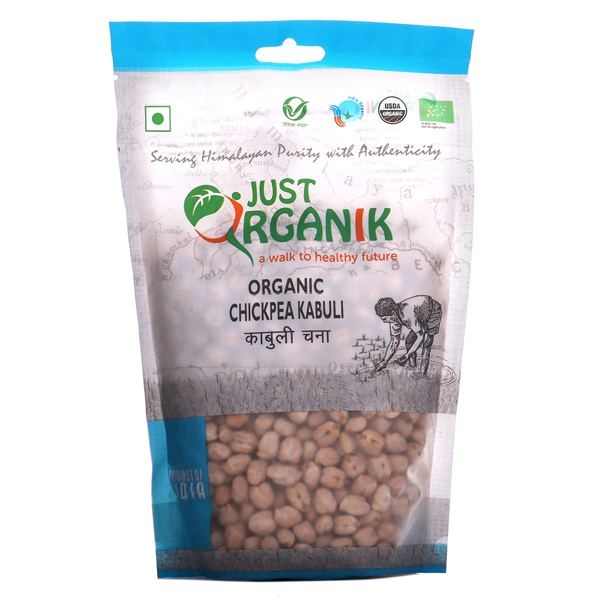 Pois chiche kabuli 500g sans résidu chimique pour alimentation saine