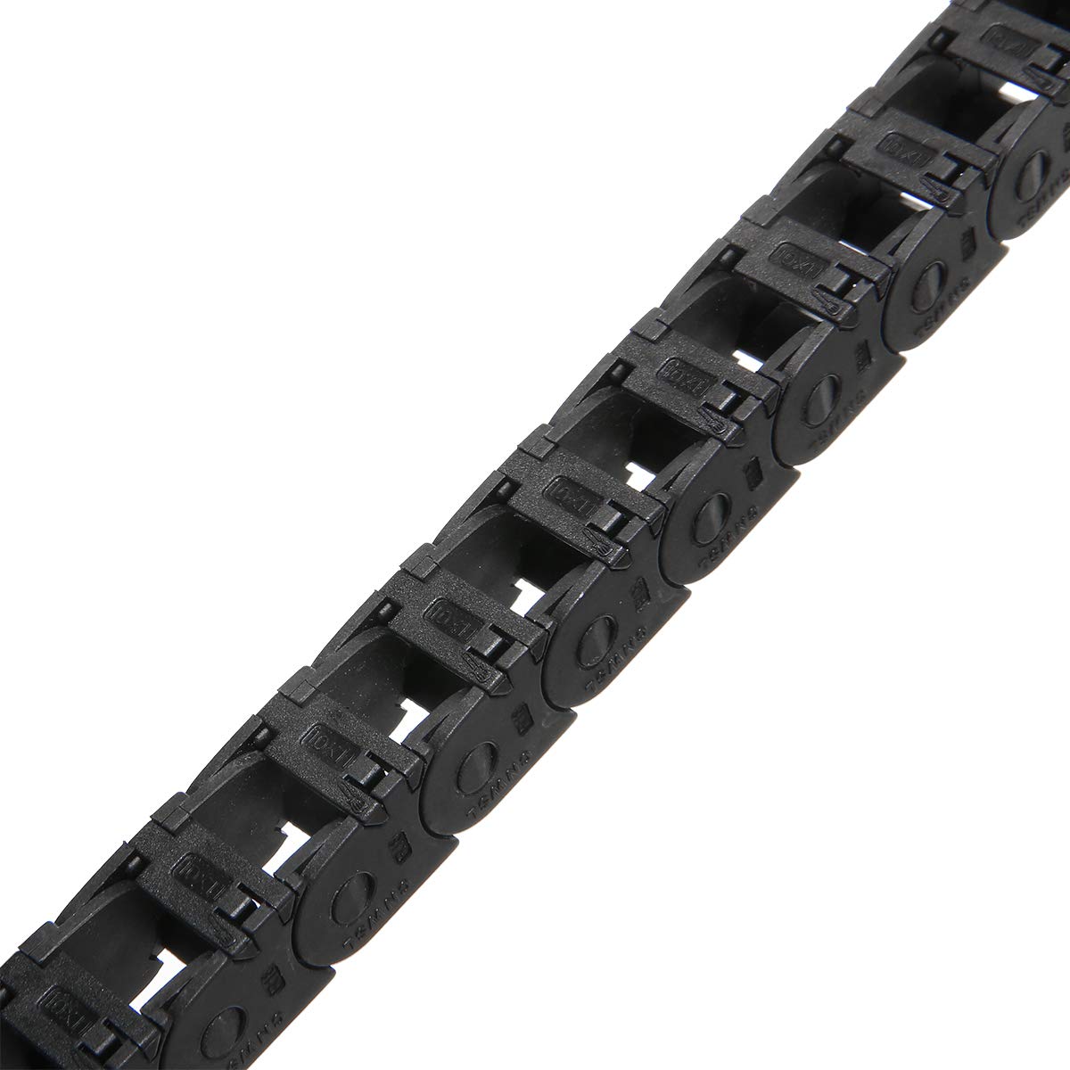 3D-Drucker-Zubehör, Schleppkette, 7 x 7 mm, 10 x 10 mm, 10 x 20 mm, geeignet for I3-Drucker, Nylon-Kunststoff-Tankkette