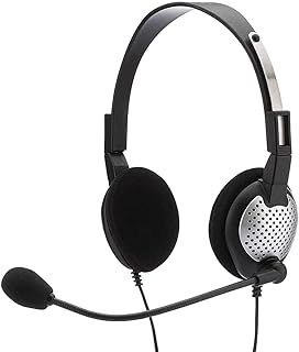 Voice Recognition USB Headset with Noise Cancelling Microphone for Nuance Dragon Speech Recognition Software