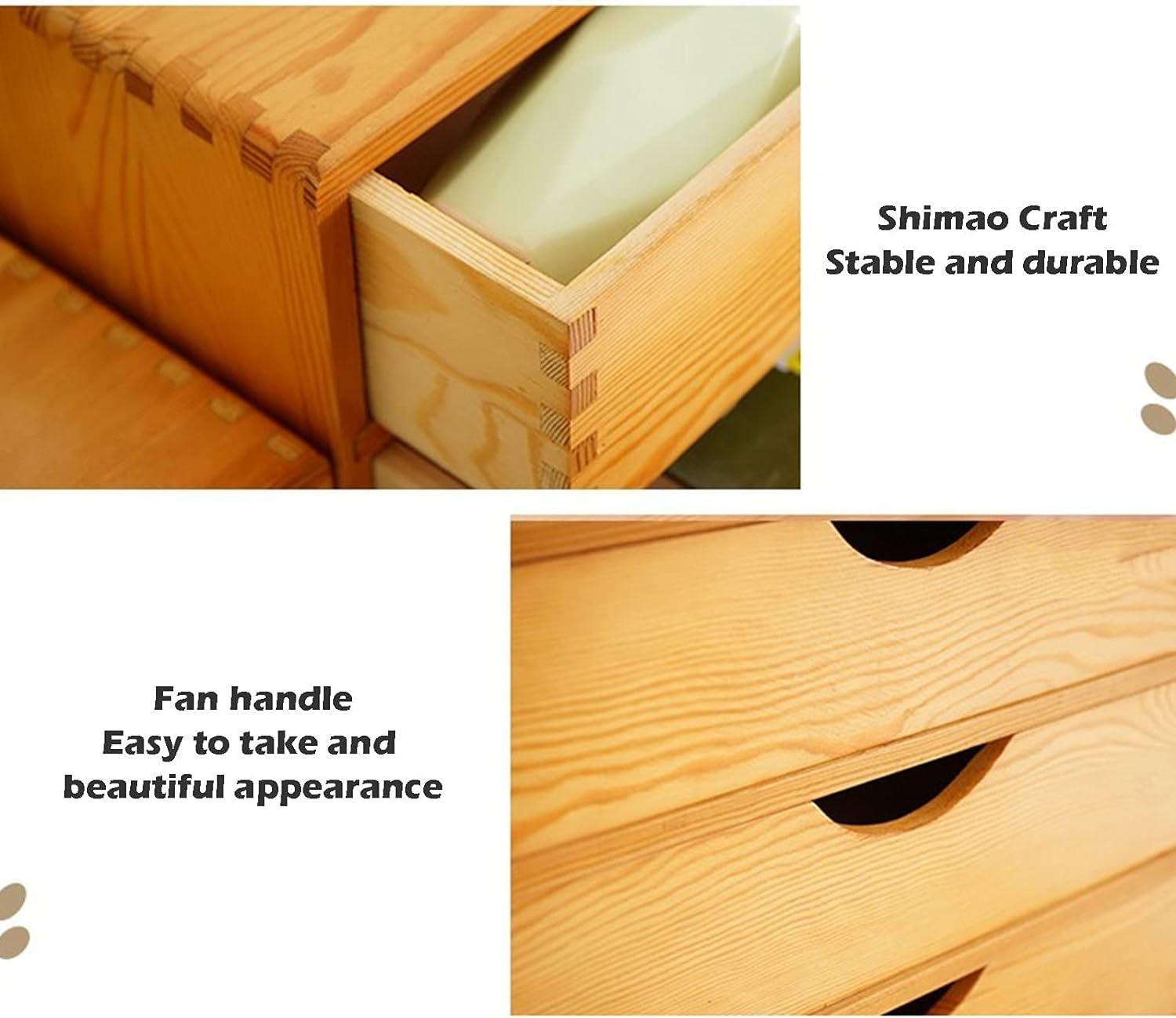 Organizer da scrivania in legno di pino con cassetto, per documenti A4, forniture per scuola e ufficio, accessori da scrivania per casa e ufficio (2 strati)