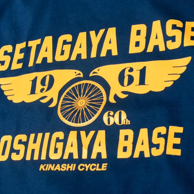 木梨サイクル✕世田谷ベースコラボTシャツ インディゴ Lサイズ Amazon.co.jp: 木梨サイクル Tシャツ 世田谷ベース コラボ