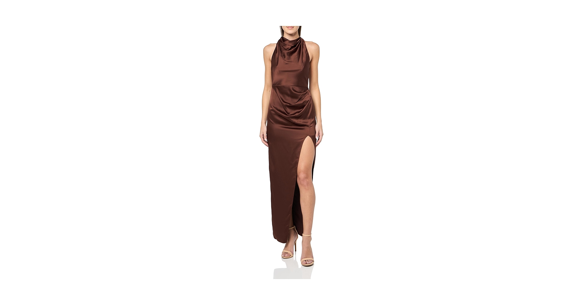 Amazon.com: BCBGMAXAZRIA Women's Sleeveless Cowl Neck Halter
