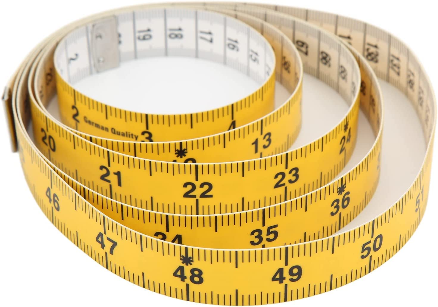 cinta métrica, regla, herramienta de medición 6 piezas de cinta métrica suave, regla flexible de costura corporal de doble escala de 60 pulgadas/150 cm, cinta métrica for el cuerpo, cinta métrica de b