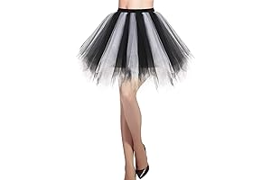 Black and White Tutu Women's Vintage Fashion Tutu