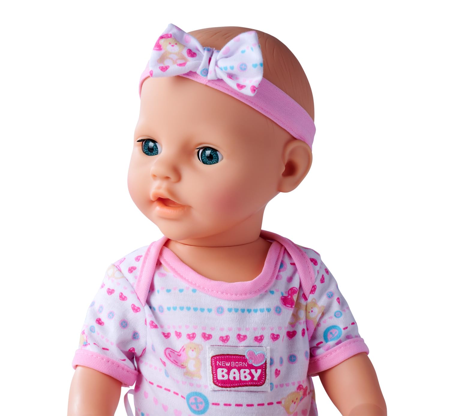 BEBE' BELLISSIMO BEVE E FA PIPI' CON VASINO E BIBERON - Bimbomania SRL
