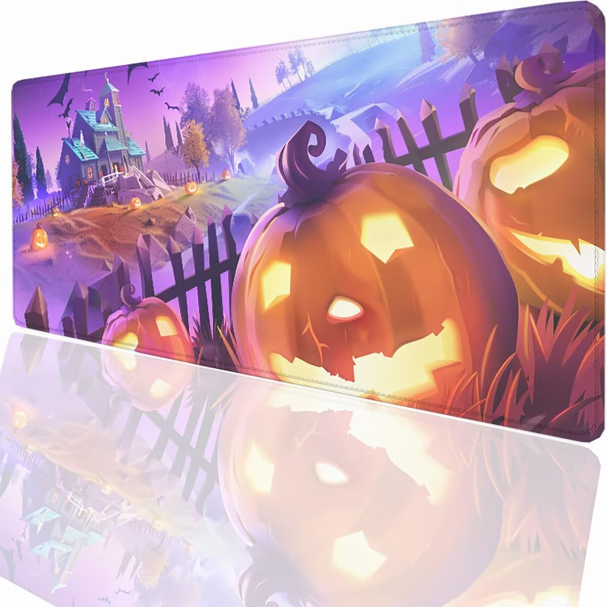 Tappetino per Mouse Gaming XXL 1200x600x3mm– Ufficio Mousepad Grande – Migliora la Velocità e la Precisione Tenuta Stabile Sottomano per Ufficio e Casa Accessori Scrivania Zucca PjY17523 N-U