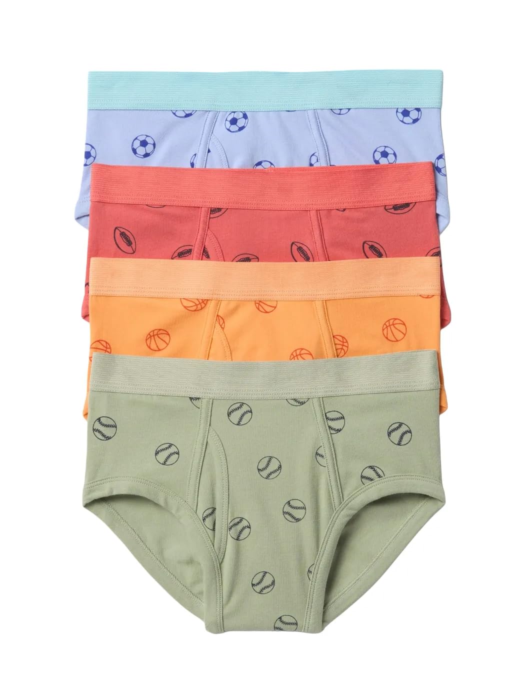 

                                                    GAP Boys Boxer Briefs Blue Crystal XL