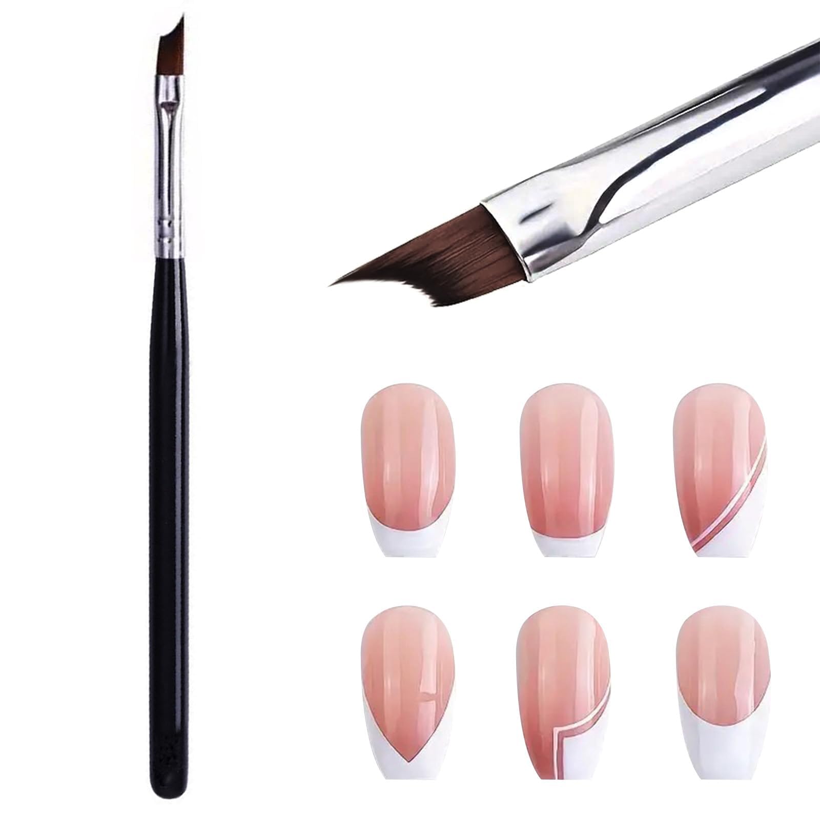 Pinceaux Pour Nail Art Et Vernis – Stylo à Grille Pour Acrylique, Neuf, Marque Générique