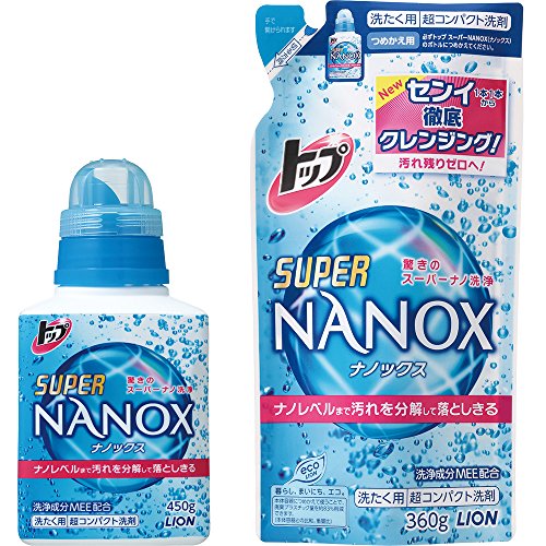 トップスーパーナノックスの口コミ 評判を調査 くさい 汚れ落ちが悪い って本当 ニオイ専用タイプはどうなの セレクト Gooランキング