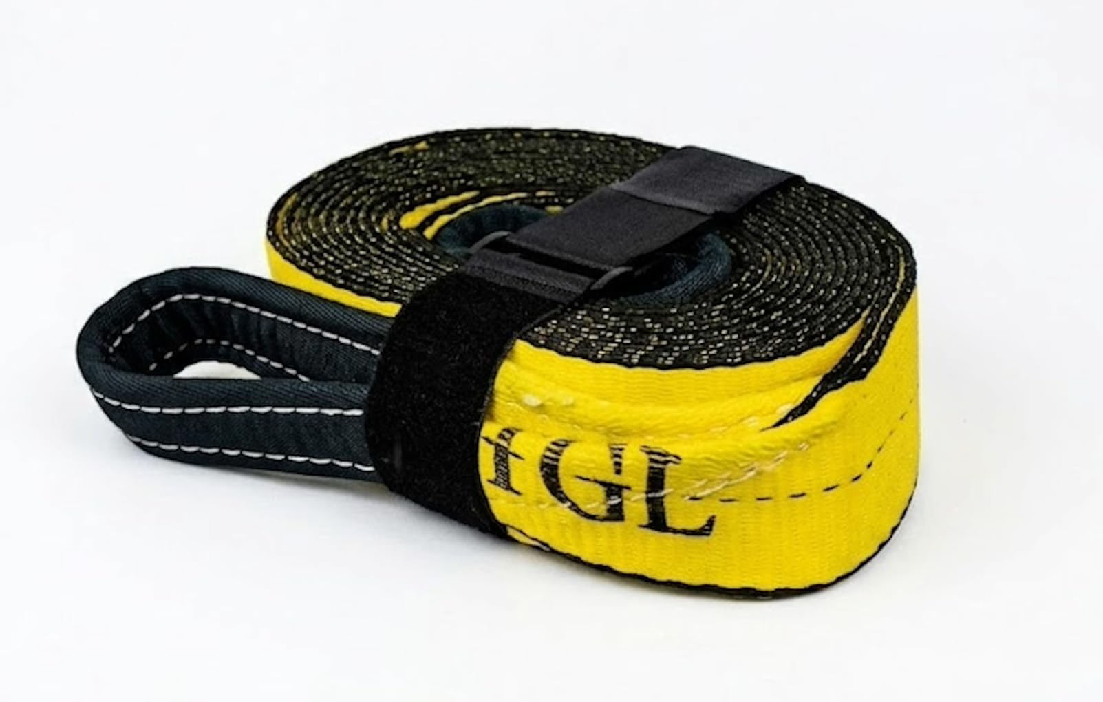 3", 20' Tow Strap, 30,000 Pound Capacity with Reusable Storage Strap