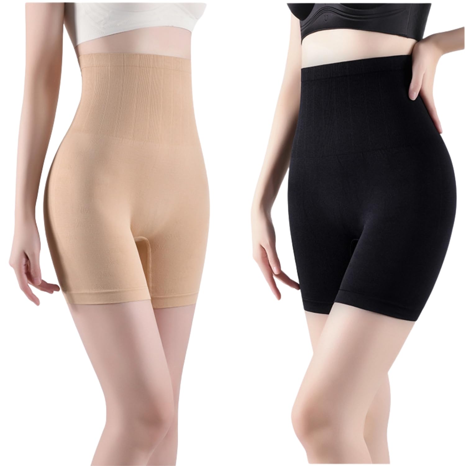 jorgovie Women’s High-Waist Seamless Shapewear Shorts, Invisible Tummy Control Body Shaper, Waist Trainer Panty & Mid-Waist Sliming Saree Shapewear-picture-12