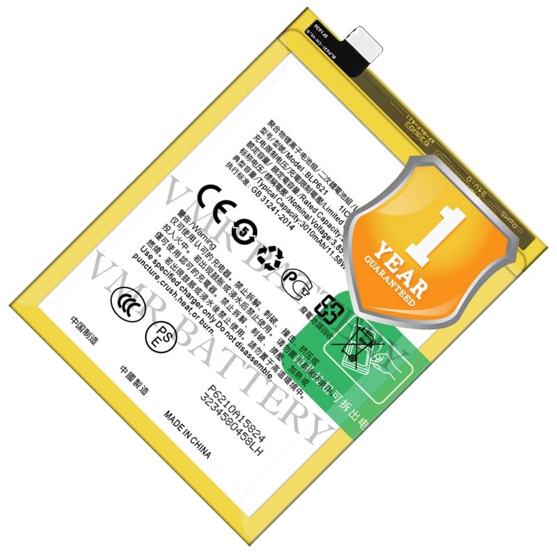 Image of Original BLP621 Battery Compatible for Oppo R9s (CPH1607, R9sk, R9sm) - (3010mAh) - 1 Year Warranty K7