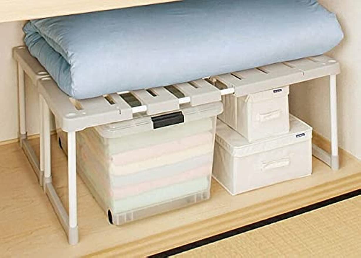 押入れ整理処分品　2000枚以上 楽天市場】押入れ収納 ラック 押し入れ収納 幅72-92 奥行37 高さ