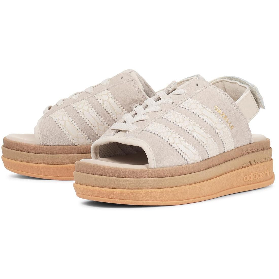 Amazon | [アディダス] ガゼル ボールド サンダル W Gazelle Bold