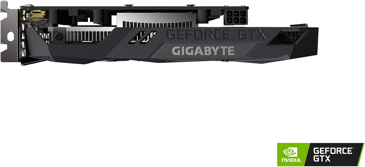 Gigabyte GeForce GTX 1650 D6 WINDFORCE OC 4G Graphics Card, 2X WINDFORCE Fans, 4GB 128-Bit GDDR6, GV-N1656WF2OC-4GD Video Card