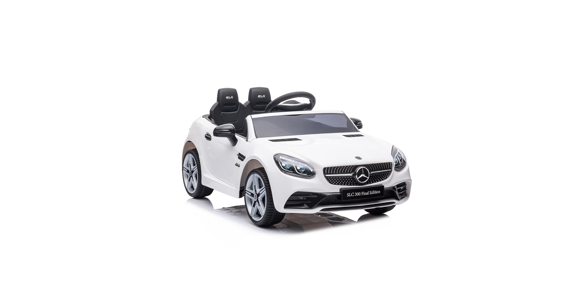 乗用ラジコン　ベンツ　SLC　白　完成車　おもちゃ Amazon.co.jp: アイジュトイズ 電動乗用ラジコン ベンツ SLC