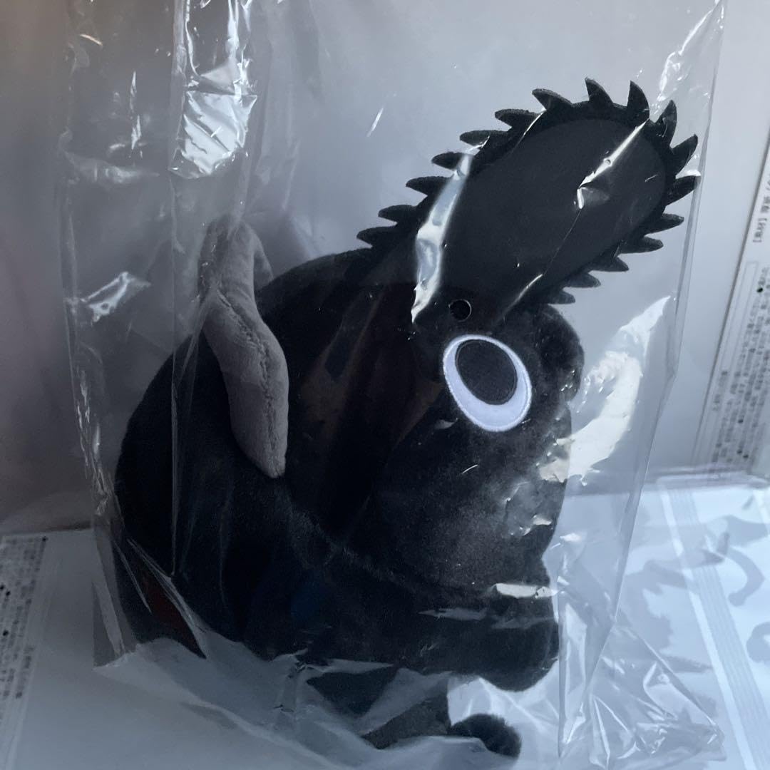 チェンソーマン ブラックポチタ ぬいぐるみ L チェンソーマンプラザ Big チェンソーマン PLAZA LOFT ブラックポチタ ぬいぐるみ 巾着