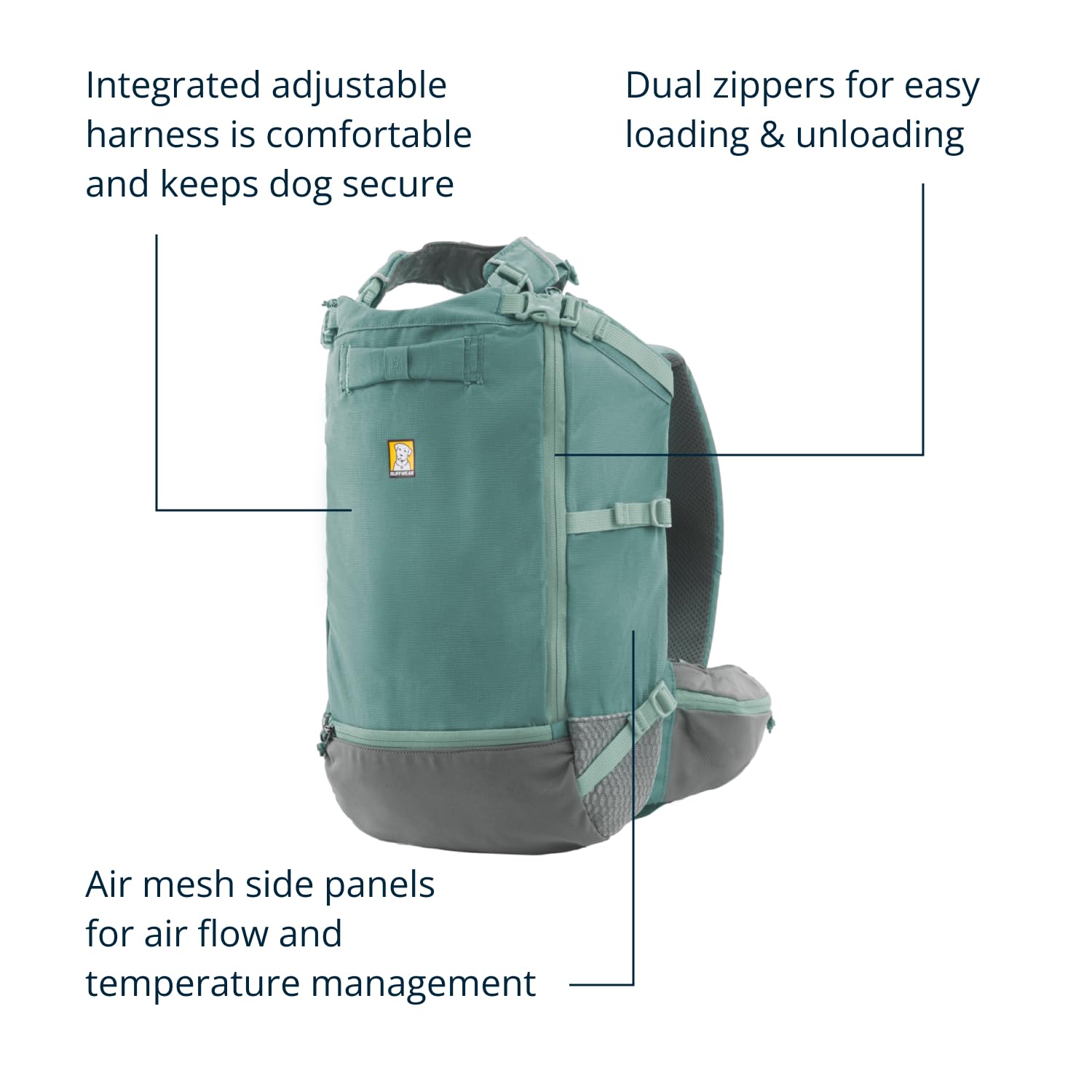 Amazon.co.jp: RUFFWEAR(ラフウェア) ヒッチハイカードッグバック