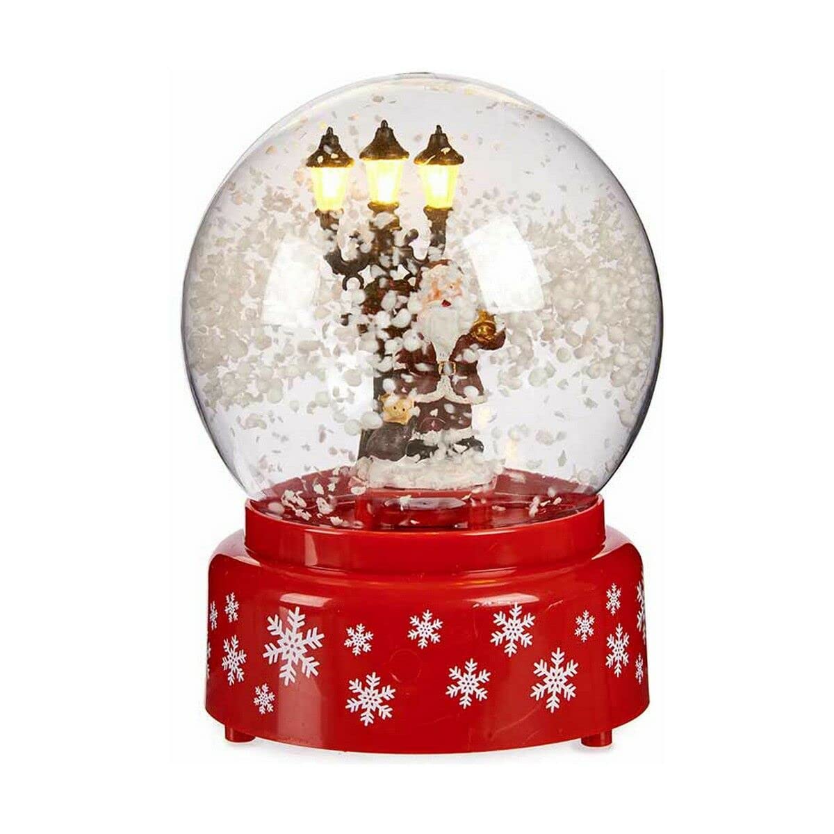 Bola de nieve de Papá Noel Krist+ para revivir la magia navideña en familia (13 cm)