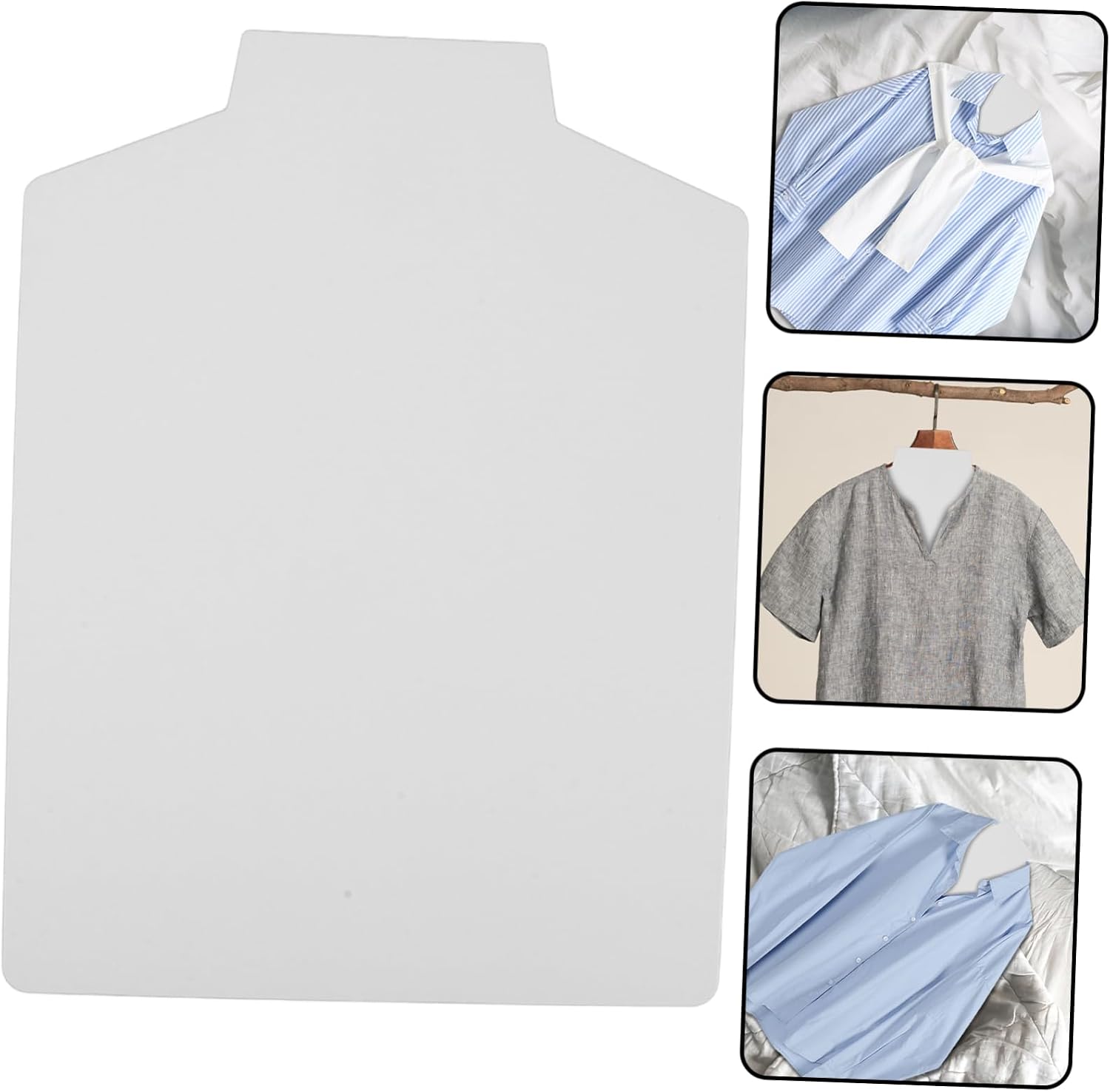 T Shirt Folding Board 20 Sheets White Cardboard Clothes Helper