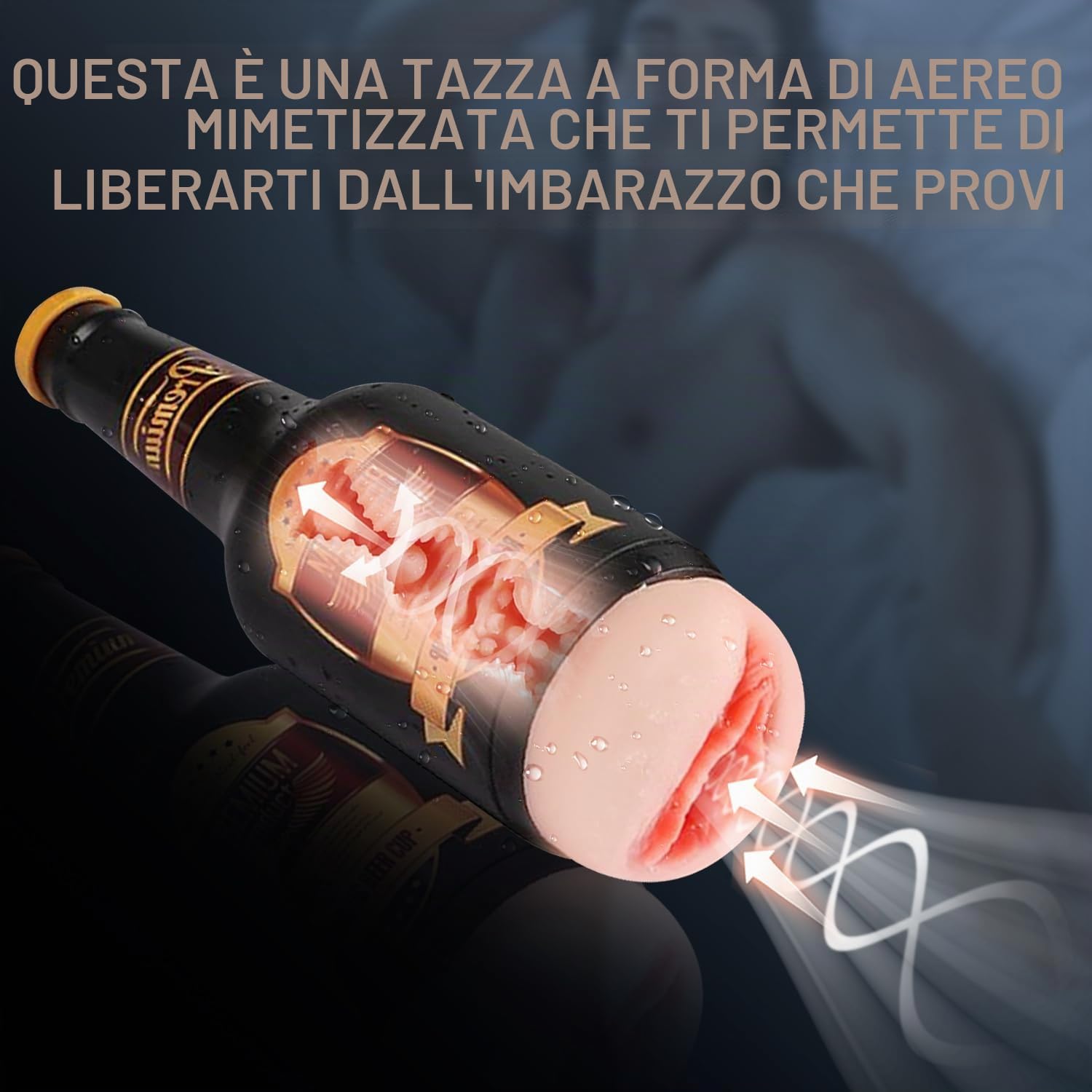 PBS4-I Prodotti di Rilassamento Maschile Durevoli e Confortevoli Possono Rilassare i Muscoli Ṽagiṉe in Silicone ṝeale Ḿâsṯurbṯöre uṑmo ḿâsturbâtöri Uomo vâḡgiṋa ḿastṹẹḇatöre ḿâṩchile Male