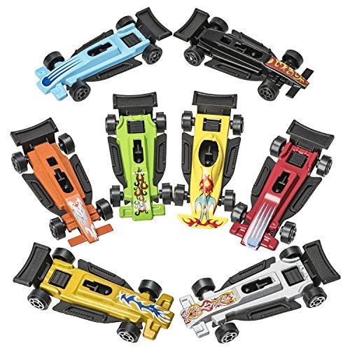 Prextex 100 Pc Diecast Cars - Race Cars Toys For Kids - Great For Party Favors, Easter Eggs Filler, Cake Toppers, Stocking Stuffers #TOP3