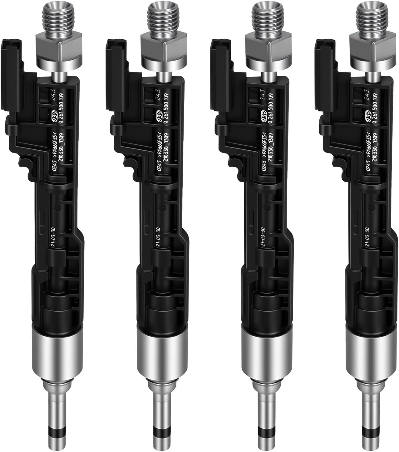 Photo 1 of 13647597870 4Pcs Fuel Injectors Compatible for BMW 135i X5 2011-2013 135is 2013 335i X3 X6 2011-2014 535i 2011-2016 740Li X1 2013-2015 ActiveHybrid 5/7 2012-2015 3.0L Replace 13537577649