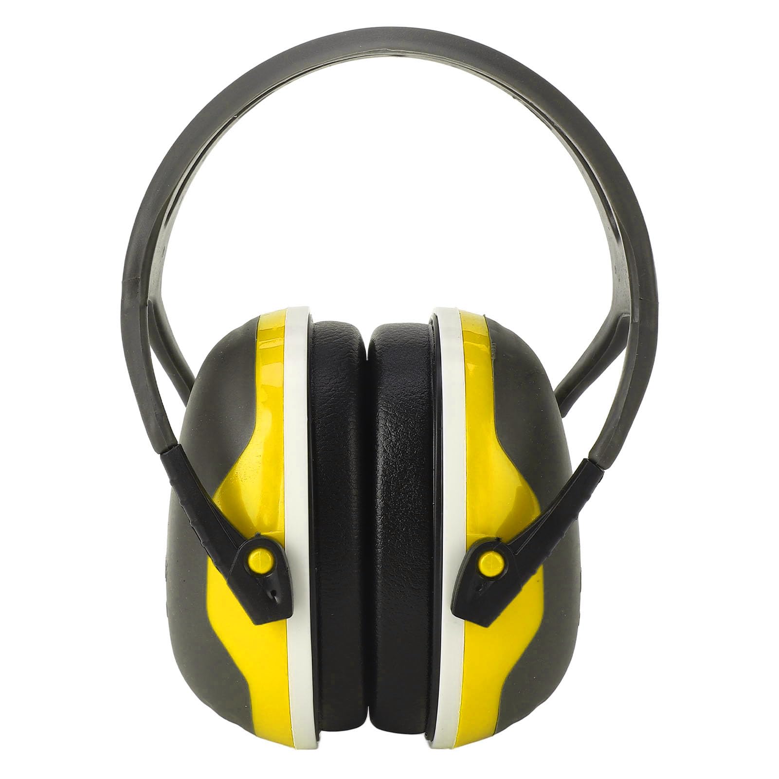 Hearing Earmuff, Foldable Noise Cancelling Earmuff for Sleeping Working Noise Reduction Safety Ear Muff, Safety Earmuffs (Yellow)
