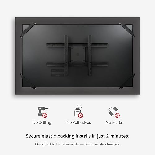 Miniatura 9 de Marco de TV hecho a mano verde Lisboa, compatible solo con Samsung The Frame (se adapta a TV Frame 2021-2025, 85 pulgadas)