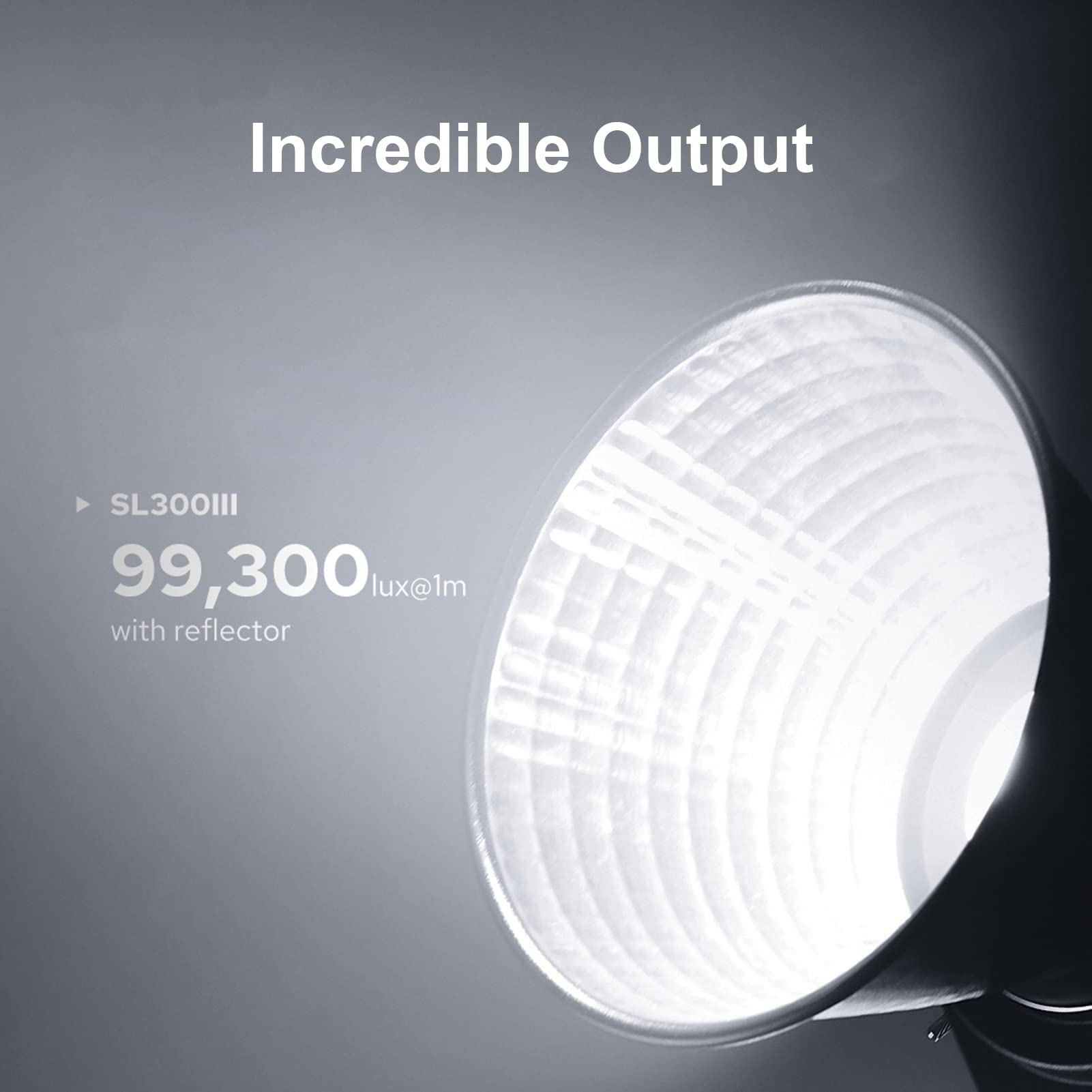Amazon | Godox SL300III スタジオ LED ビデオライト 330W ハイパワー 